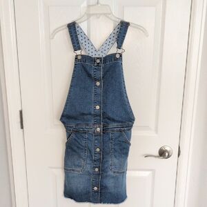Boden Denim Overall Dress - 13-14Y